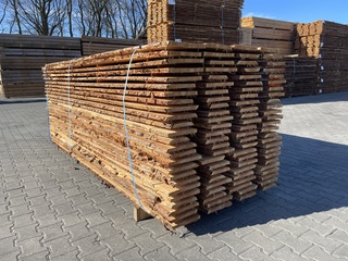 Ca. 50x Douglas Schaaldelen, 22×200-250mm, lengte 500cm